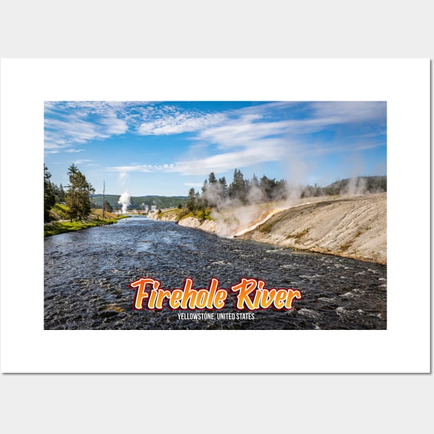 Firehole River Yellowstone Wall Art by Gestalt Imagery